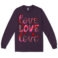 Plum love valentines day Long Sleeve Tee - JahusDesignShop