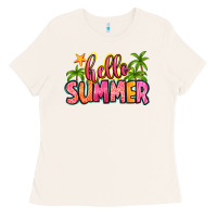 Bone hello summer Ladies Tee - Zillion Design Studio