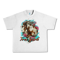 Lunar Rock free spirit mustang horse Urban Heavy Tee - LillyAllenDesigns