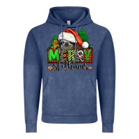 Vintage Denim merry slothmas Vintage Hoodie - Jasminsmagicworld