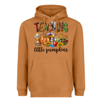 Meerkat Teaching Little Pumpkins Heavyweight Hoodie - texasbilliewilder