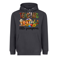 Smoke Teaching Little Pumpkins Heavyweight Hoodie - texasbilliewilder