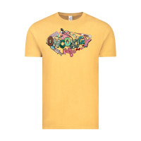 Vintage Mustard Oncology Nurse western Vintage Tee - NancyCooperArtShop