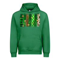 Emerald St. Patrick's Day brushstroke Urban Hoodie - OliviaCreatesArt