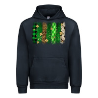 Navy St. Patrick's Day brushstroke Urban Hoodie - OliviaCreatesArt