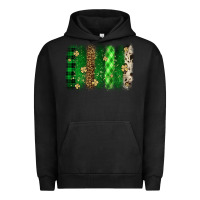 Pigment Black St. Patrick's Day brushstroke Urban Hoodie - OliviaCreatesArt
