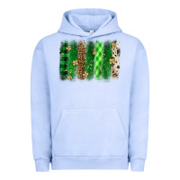Pigment Grape Ice St. Patrick's Day brushstroke Urban Hoodie - OliviaCreatesArt