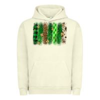 Pigment Pistachio St. Patrick's Day brushstroke Urban Hoodie - OliviaCreatesArt