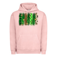 Pigment Salmon St. Patrick's Day brushstroke Urban Hoodie - OliviaCreatesArt