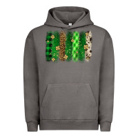Pigment Tornado St. Patrick's Day brushstroke Urban Hoodie - OliviaCreatesArt