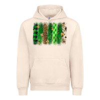 Sandshell St. Patrick's Day brushstroke Urban Hoodie - OliviaCreatesArt