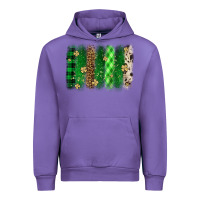 Tulip St. Patrick's Day brushstroke Urban Hoodie - OliviaCreatesArt