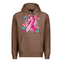 Chestnut Breast Cancer ribbon Cancer Awareness Premium Hoodie - HowdyJamesFarm