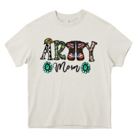 Cream army mom Heavy Core Tee - SublimationCraftShop