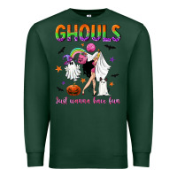Sports Green Ghouls just wanna have fun Premium Sweatshirt - NancyCooperArtShop