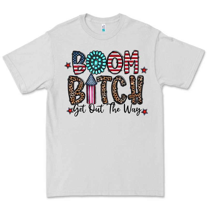 Boom Bitch Premium Tee by CowhideDigitalArt | Teevron