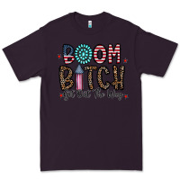 Plum boom bitch Premium Tee - CowhideDigitalArt