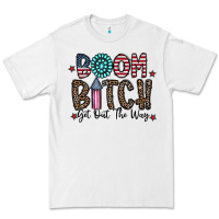 White boom bitch Premium Tee - CowhideDigitalArt