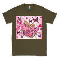 Army Green breast cancer nails hope Classic Tee - MaliasSmallBusiness
