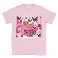 Bubblegum Pink breast cancer nails hope Classic Tee - MaliasSmallBusiness