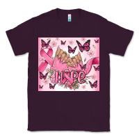 Plum breast cancer nails hope Classic Tee - MaliasSmallBusiness