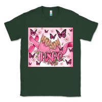 Sports Green breast cancer nails hope Classic Tee - MaliasSmallBusiness
