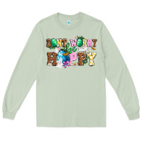 Matcha Don't worry be hoppy Long Sleeve Tee - NancyCooperArtShop