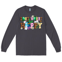 Smoke Don't worry be hoppy Long Sleeve Tee - NancyCooperArtShop