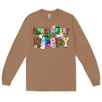 Toasted Coconut Don't worry be hoppy Long Sleeve Tee - NancyCooperArtShop