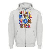 Dove Grey in my autism mom era Zipper Hoodie - Artiststas