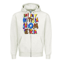 Oatmeal Heather in my autism mom era Zipper Hoodie - Artiststas