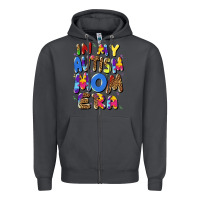 Smoke in my autism mom era Zipper Hoodie - Artiststas