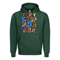 Sports Green in my autism mom era Zipper Hoodie - Artiststas