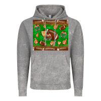 Cloud Rock football leopard Vintage Hoodie - NancyCooperArtShop