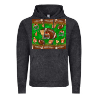 Vintage Black football leopard Vintage Hoodie - NancyCooperArtShop