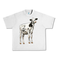 Lunar Rock Holstein Heifer Urban Heavy Tee - LillyAllenDesigns
