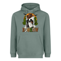 Sage Boohaw Western Heavyweight Hoodie - texasbilliewilder