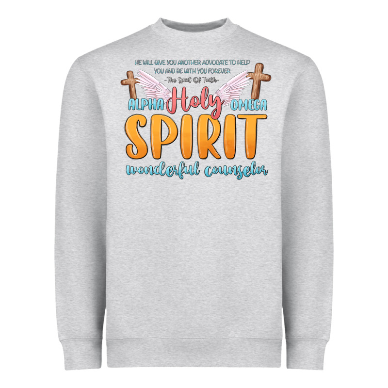 Holy Spirit Wonderful Counselor Heavyweight Sweatshirt by MaliasSmallBusiness | Teevron