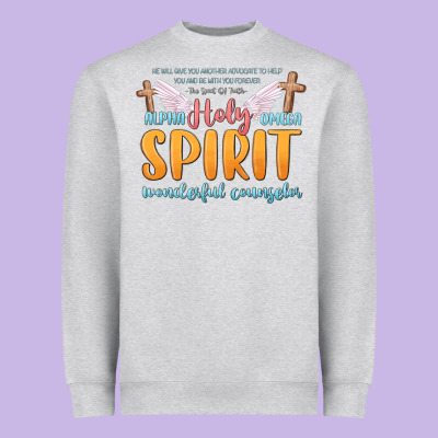 Holy Spirit Wonderful Counselor Heavyweight Sweatshirt Designed By Maliassmallbusiness