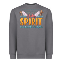 Storm holy spirit wonderful counselor Heavyweight Sweatshirt - MaliasSmallBusiness