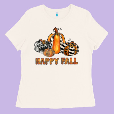 Happy Fall Ladies Tee Designed By Jahusdesignshop
