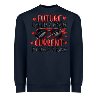 Navy future ladies man current mamas boy Heavyweight Sweatshirt - MaliasSmallBusiness