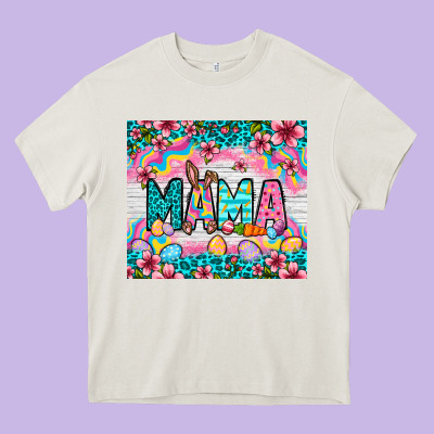 Easter Mama Leopard Tumbler Easter Day Heavy Core Tee Designed By Neo Western