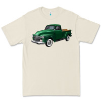 Bone western green truck right 34 view Premium Tee - FaDigitalArtStudio