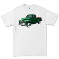 White western green truck right 34 view Premium Tee - FaDigitalArtStudio