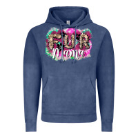 Vintage Denim fur mama Vintage Hoodie - NancyCooperArtShop