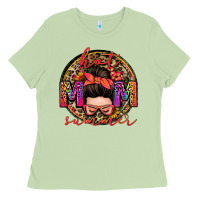 Matcha hot mom summer messy bun Ladies Tee - Zillion Design Studio