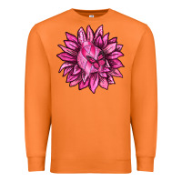 Carrot Breast Cancer Sunflower Premium Sweatshirt - texasbilliewilder