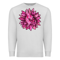 Dove Grey Breast Cancer Sunflower Premium Sweatshirt - texasbilliewilder