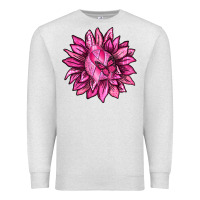 Breast Cancer Sunflower Premium Sweatshirt | Teevron